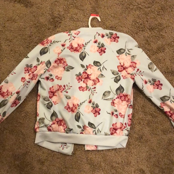 Floral Bomber Jacket - Picture 2 of 2